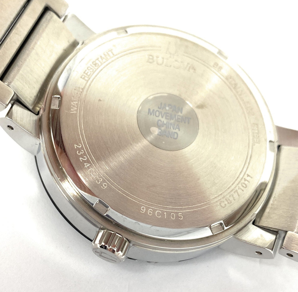 Male Bulova 96C105 375 MSRP "Wristwatch"