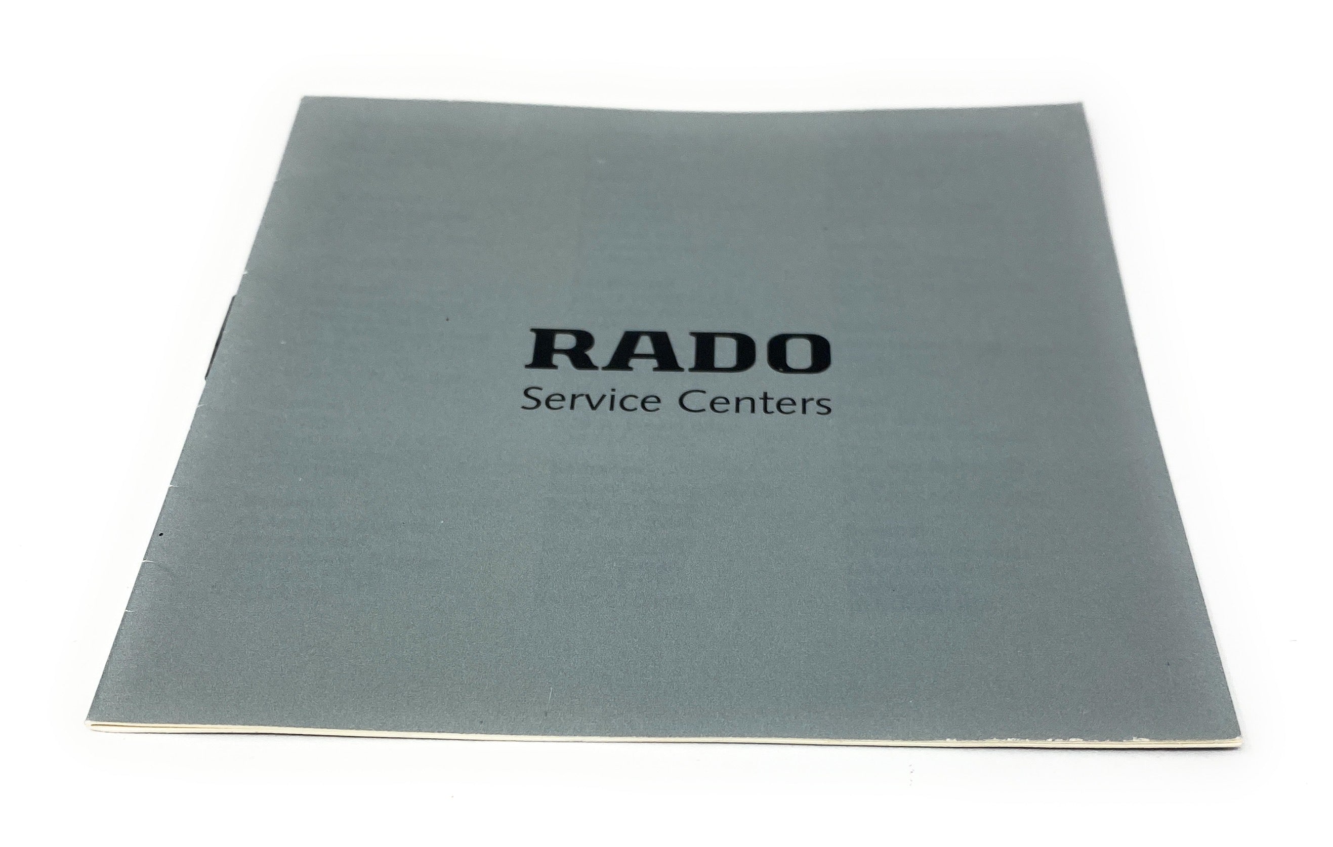Rado Service Centers General Booklet