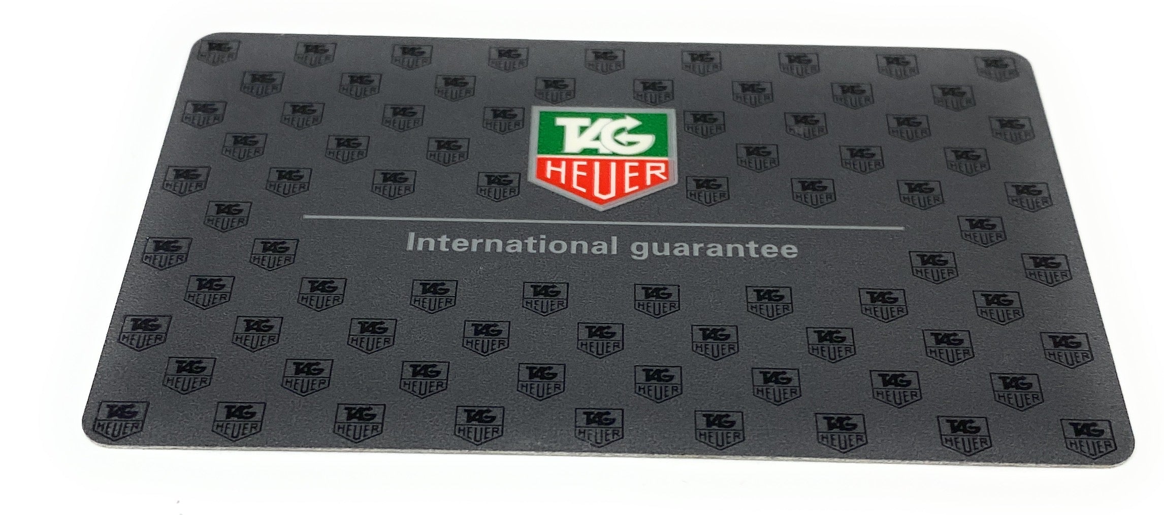Tag Heuer International Guarantee 1 Year Warranty Card