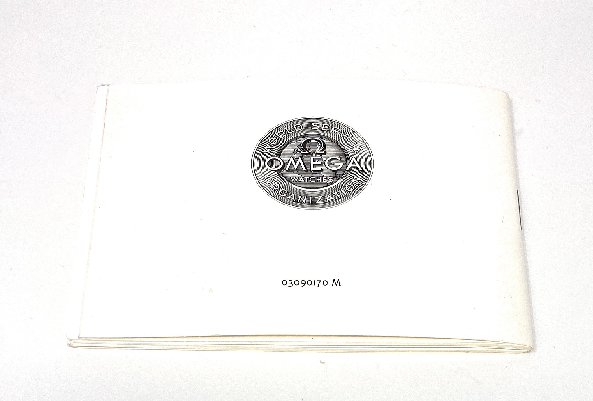 Omega Operating Instructions Booklet
