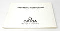 Omega Operating Instructions Booklet