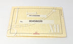 Omega Chronometer Warranty Pamphlet