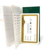 Longines Green Instruction Booklet with 1 Year Warranty Card Inside