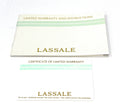 Lassale 3 Year Warranty and Instruction Booklet with Warranty Card
