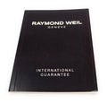 Raymond Weil 2 Year Warranty Booklet