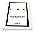 Coach Operating Instructions and Service Guide Booklet Ver. 2006