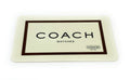 Coach Watches 2 Year Warranty Card