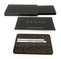 Gucci 2 Year Warranty and Service Center Booklet with Card