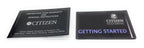 Citizen Limited Five-Year Warranty and General Instructions Booklet with Pamphlet