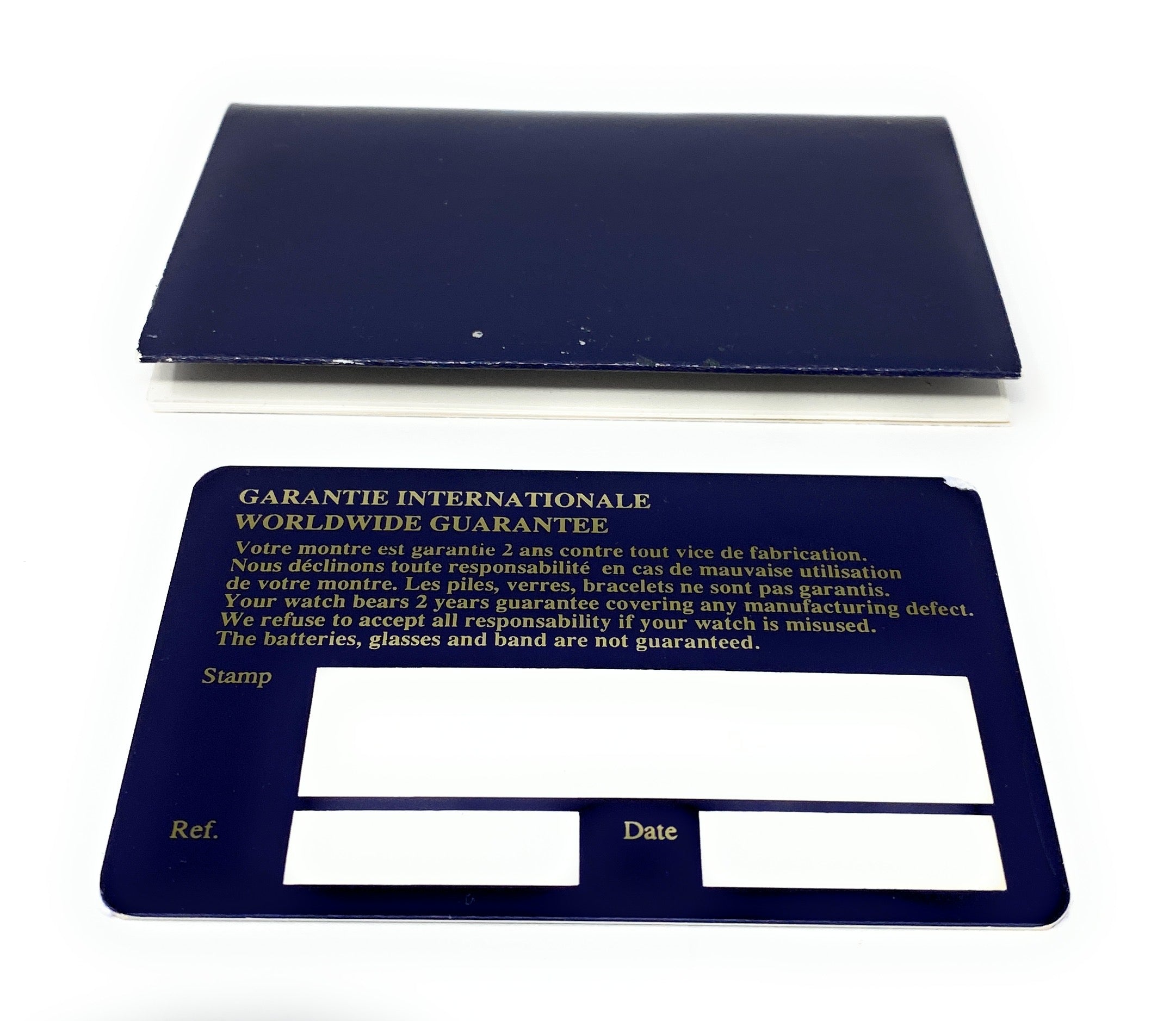 Saint Honore Warranty with card