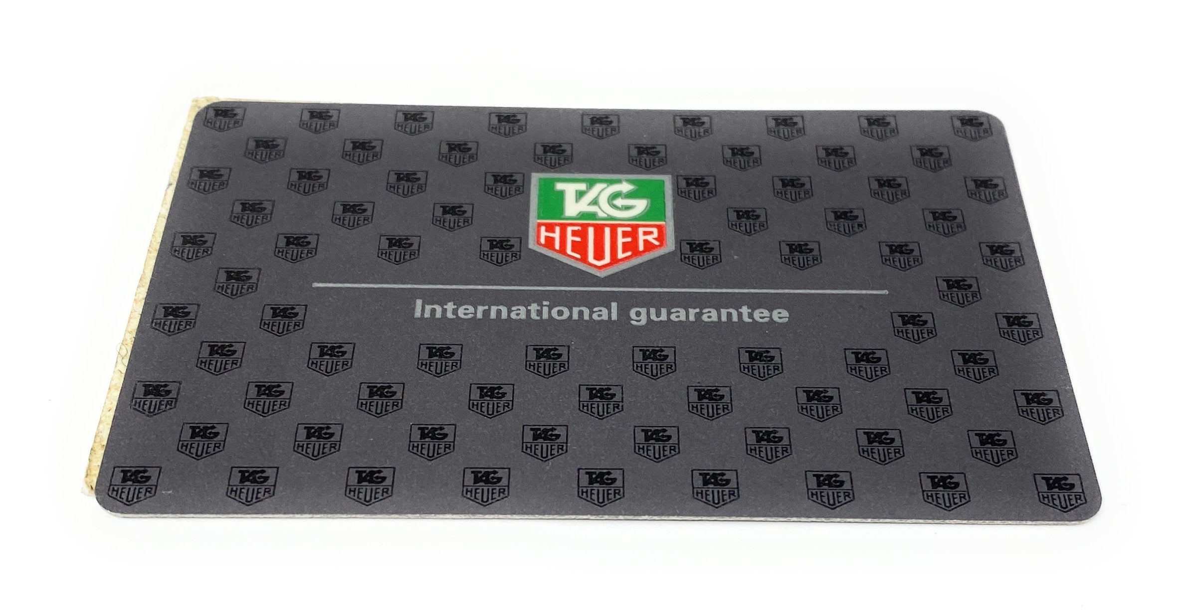 Tag Heuer International Guarantee 1 Year Warranty Card Good