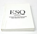ESQ Swiss Operating Instructions and Service Guide