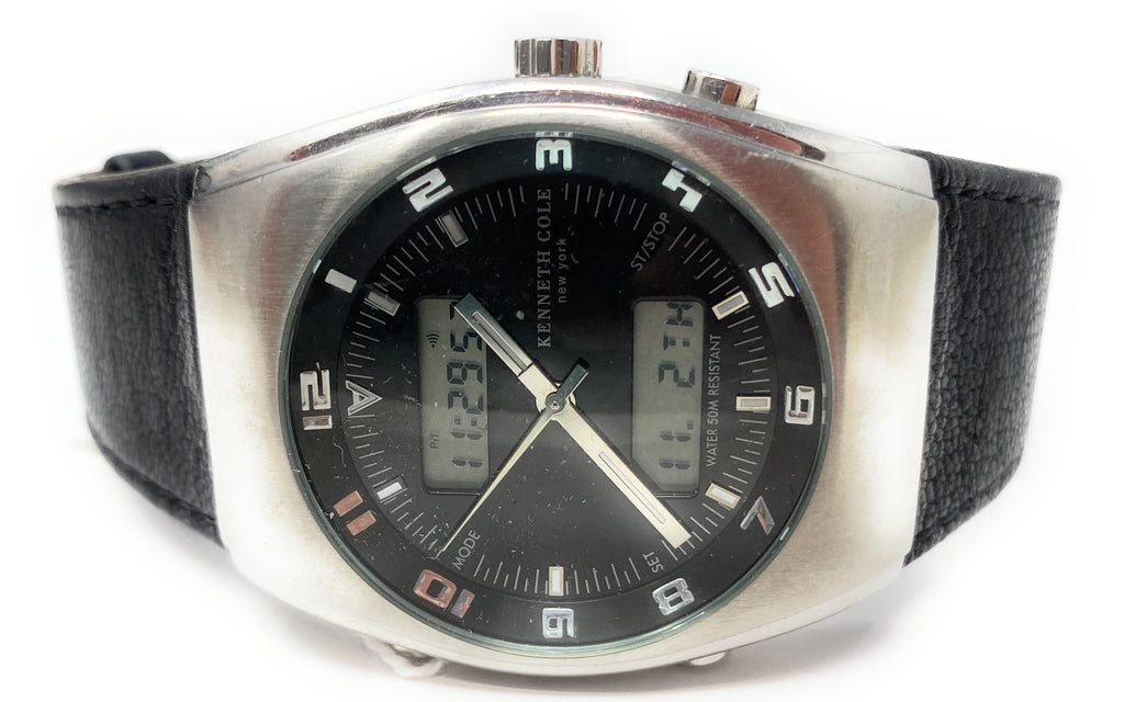 Male Kenneth Cole KC1336 55 MSRP "Wristwatch"