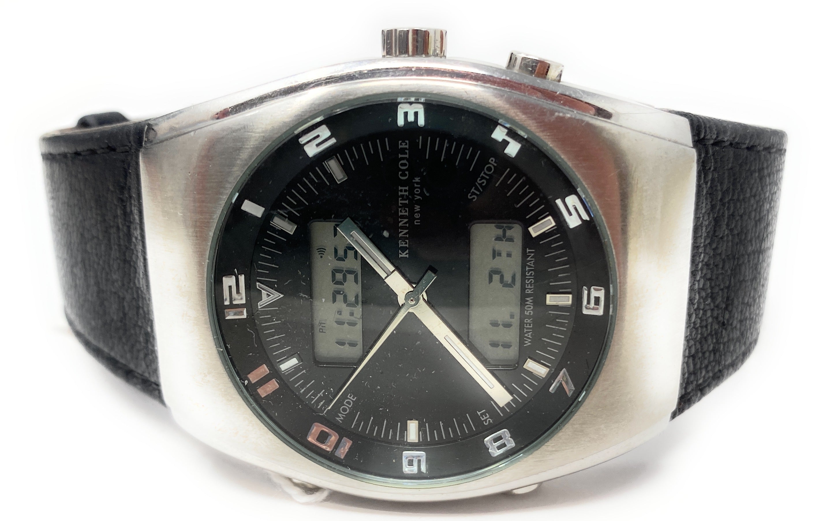 Male Kenneth Cole KC1336 55 MSRP "Wristwatch"