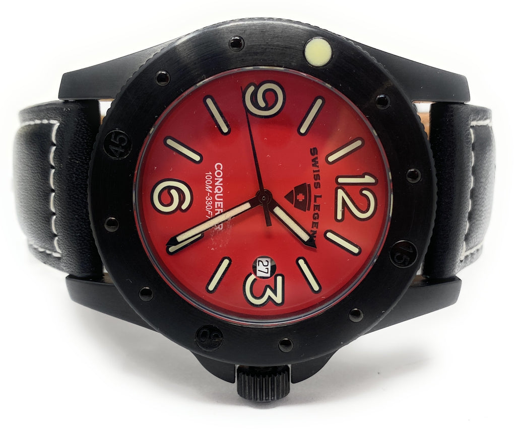 Male Swiss Legend 316 95 MSRP "Wristwatch"
