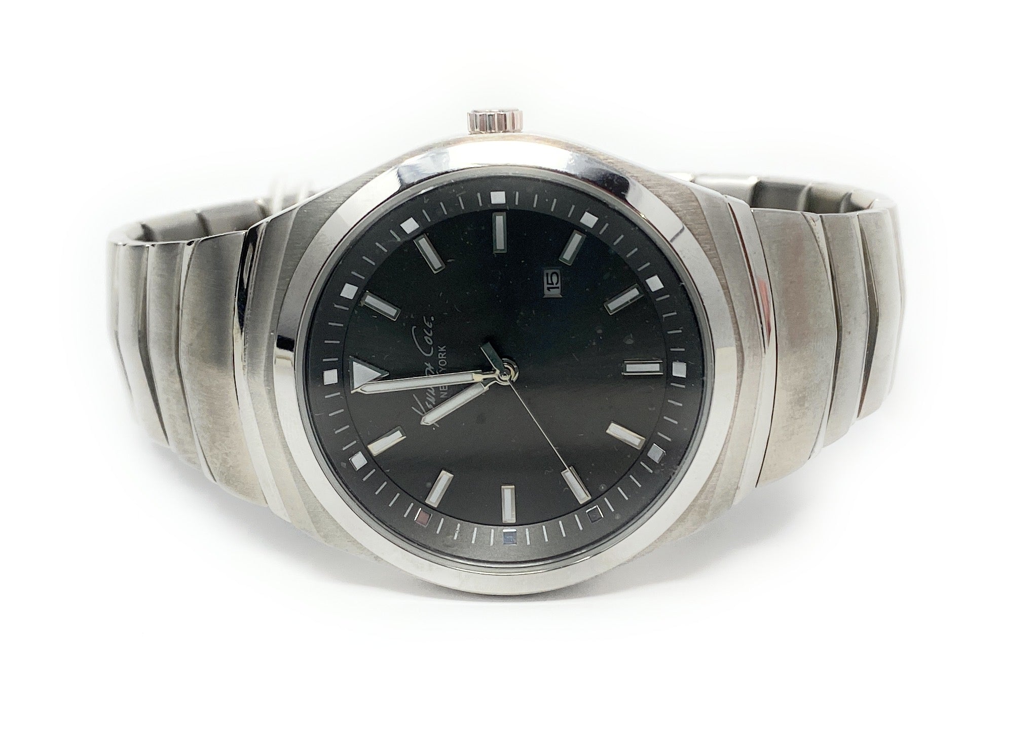Male Kenneth Cole KC9060 125 MSRP "Wristwatch"