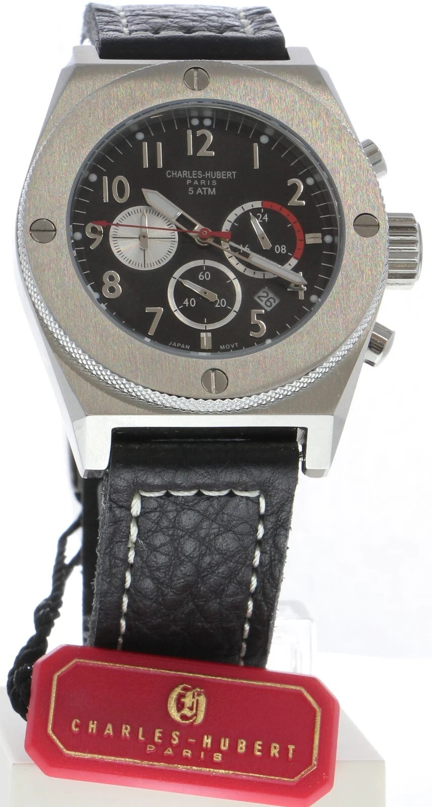 Male Charles Hubert 3766-B 204.95 MSRP "Wristwatch"