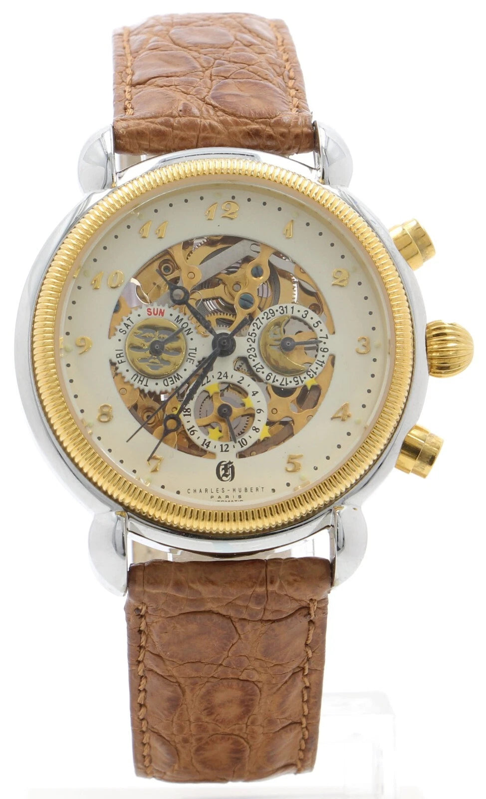Male Charles Hubert 3727-C 264.95 MSRP "Wristwatch"