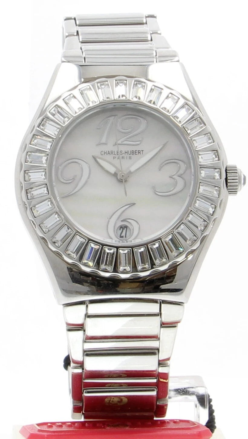 Female Charles Hubert 3763-M 184.95 MSRP "Wristwatch"