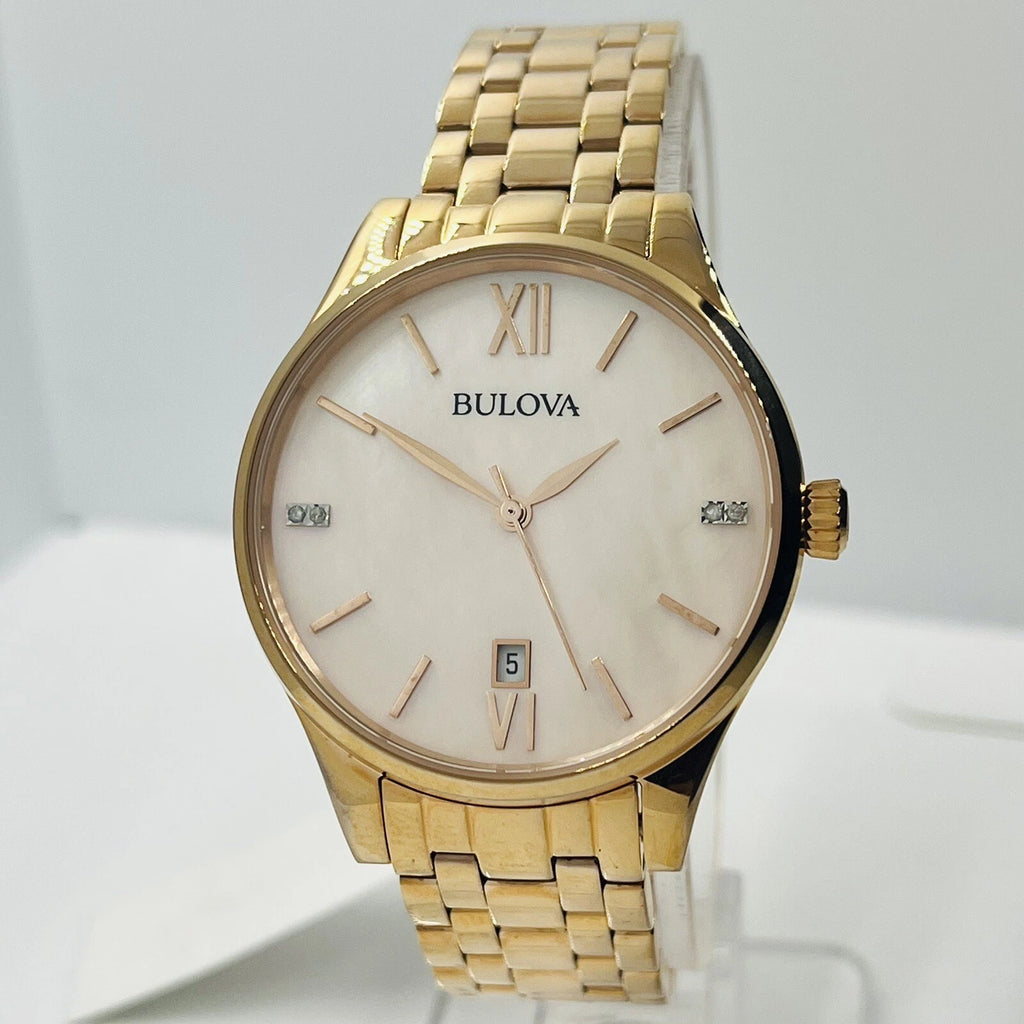 Female Bulova 97P113 MSRP "Wristwatch"