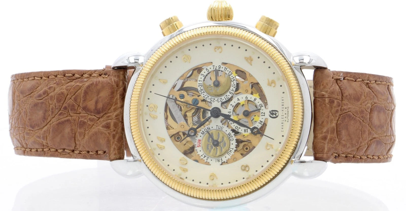 Male Charles Hubert 3727-C 264.95 MSRP "Wristwatch"