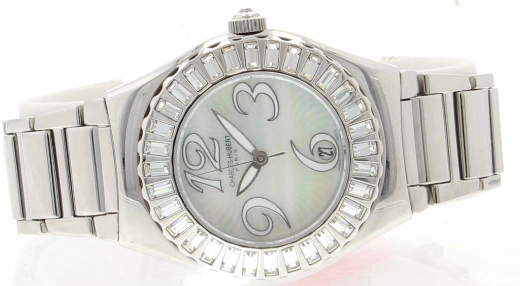 Female Charles Hubert 3763-M 184.95 MSRP "Wristwatch"