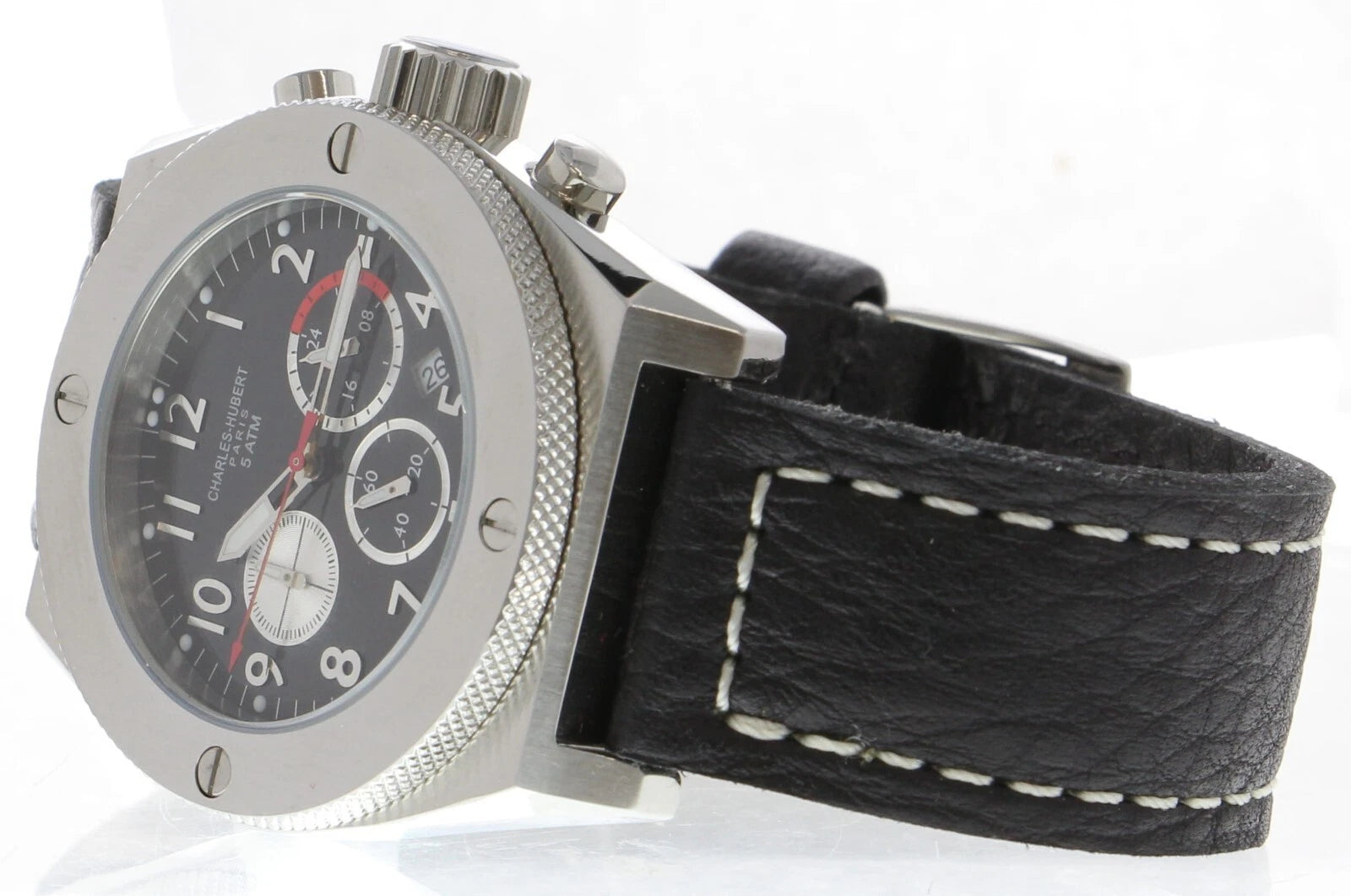 Male Charles Hubert 3766-B 204.95 MSRP "Wristwatch"