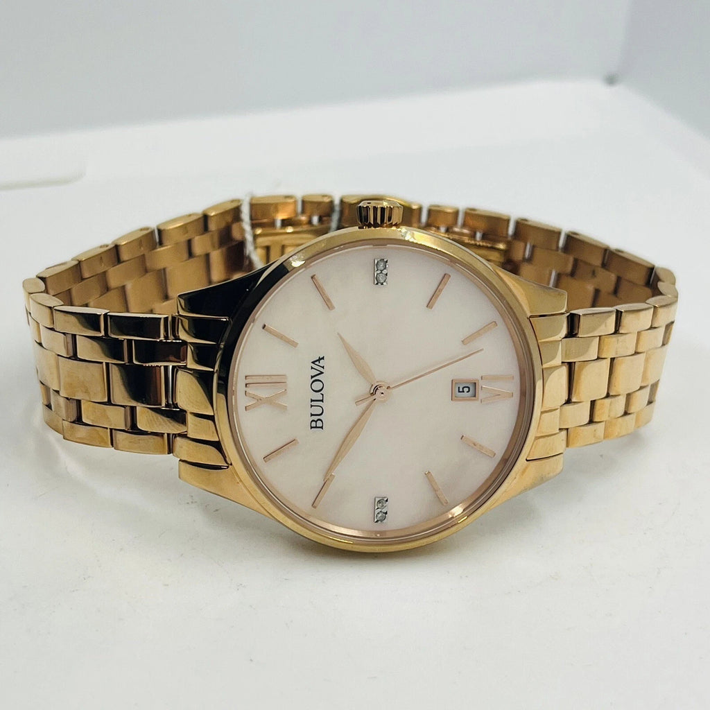 Female Bulova 97P113 MSRP "Wristwatch"