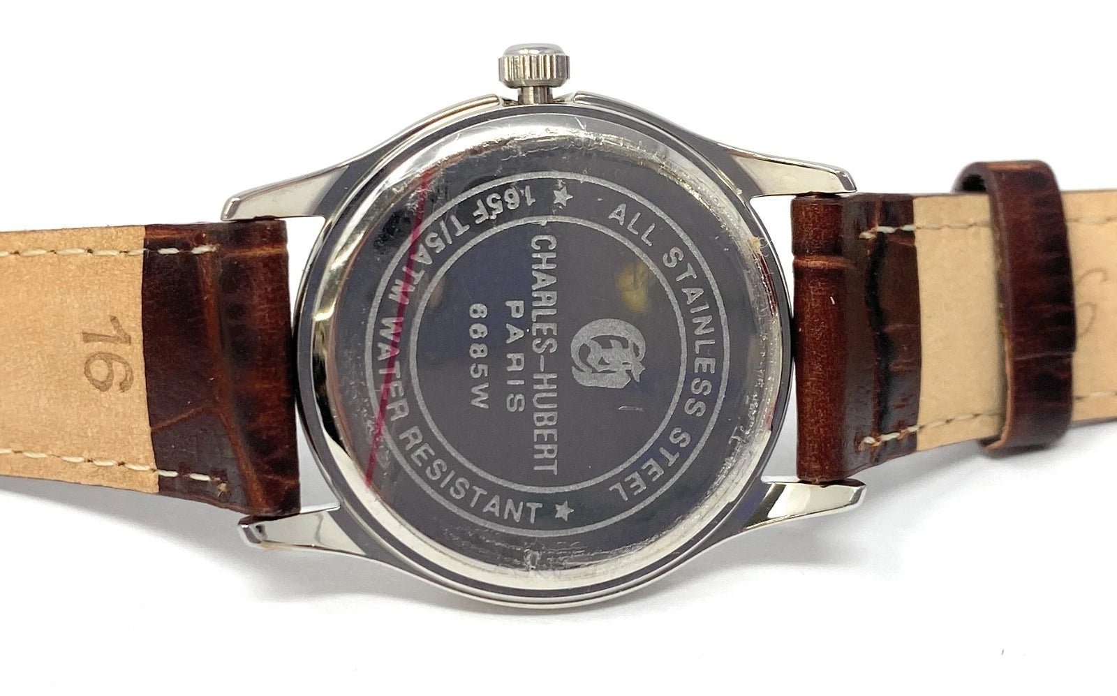 Female Charles Hubert 6685-W 124.95 MSRP "Wristwatch"