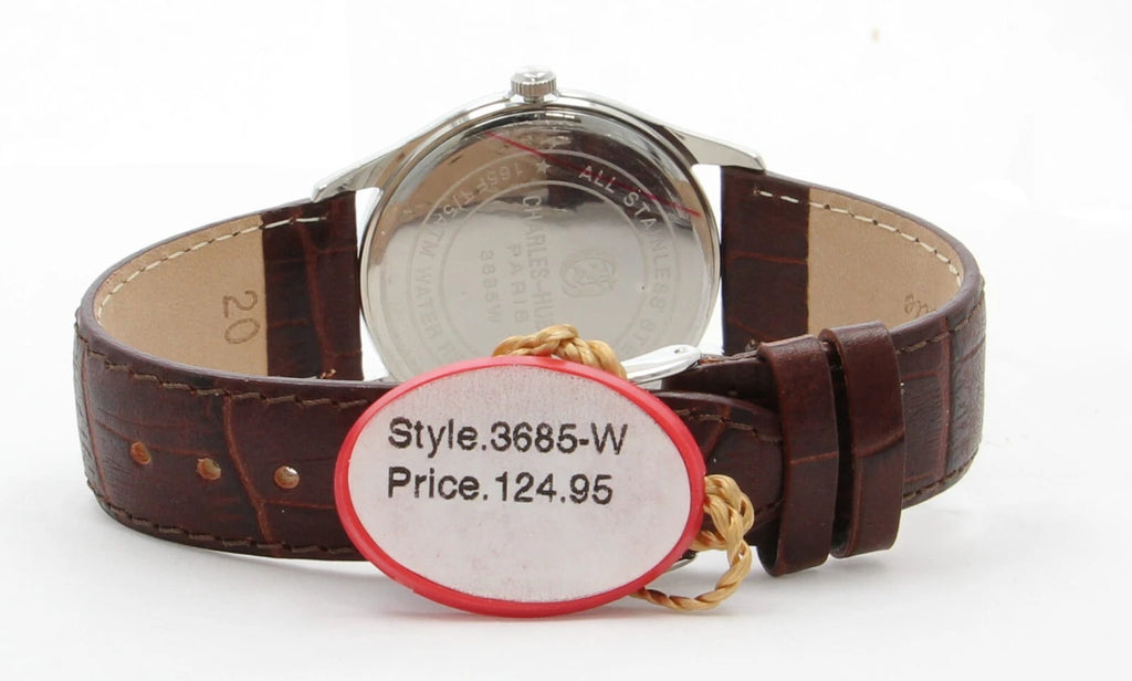 Male Charles Hubert 3685-W 124.95 MSRP "Wristwatch"