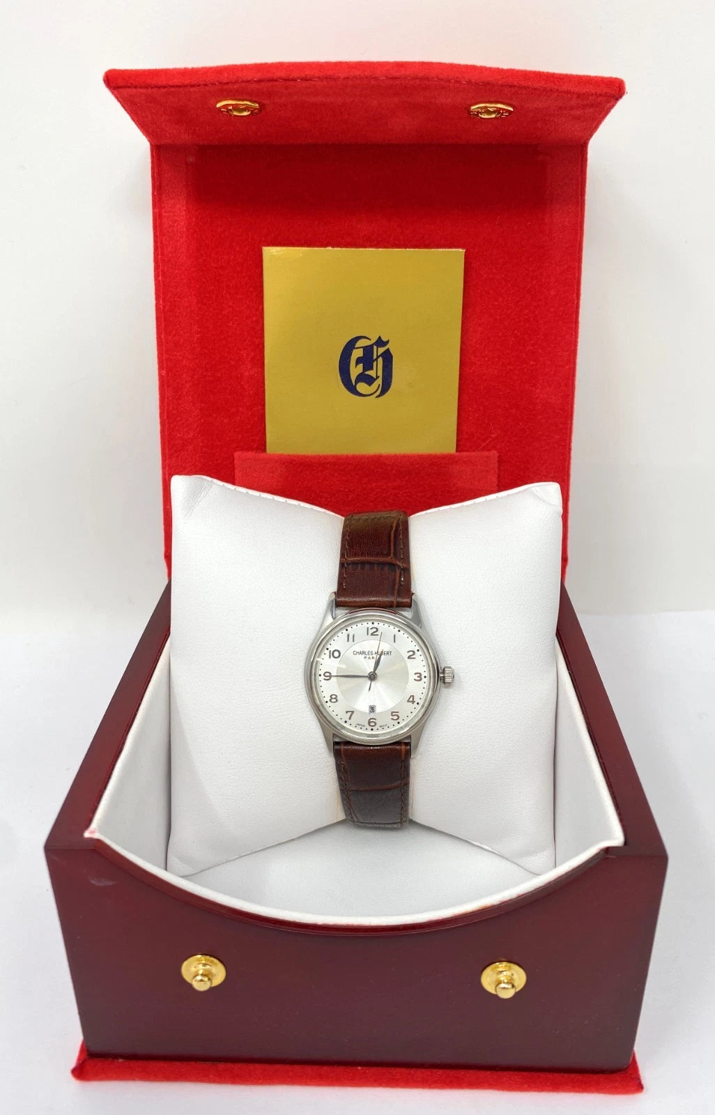Female Charles Hubert 6685-W 124.95 MSRP "Wristwatch"