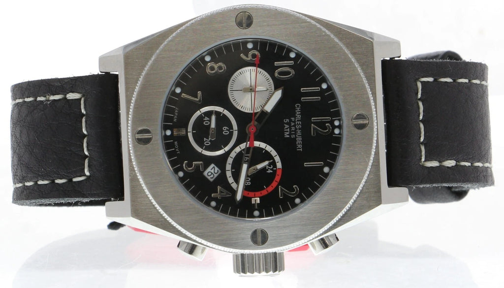 Male Charles Hubert 3766-B 204.95 MSRP "Wristwatch"