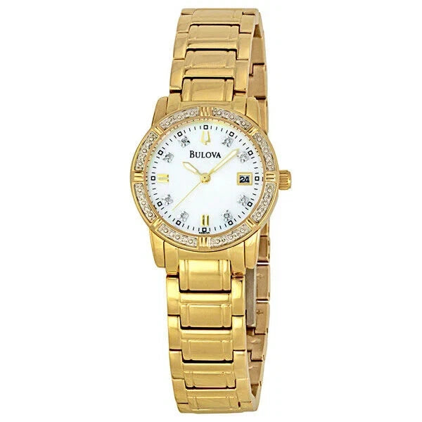 Female Bulova 98R135 425 MSRP "Wristwatch"