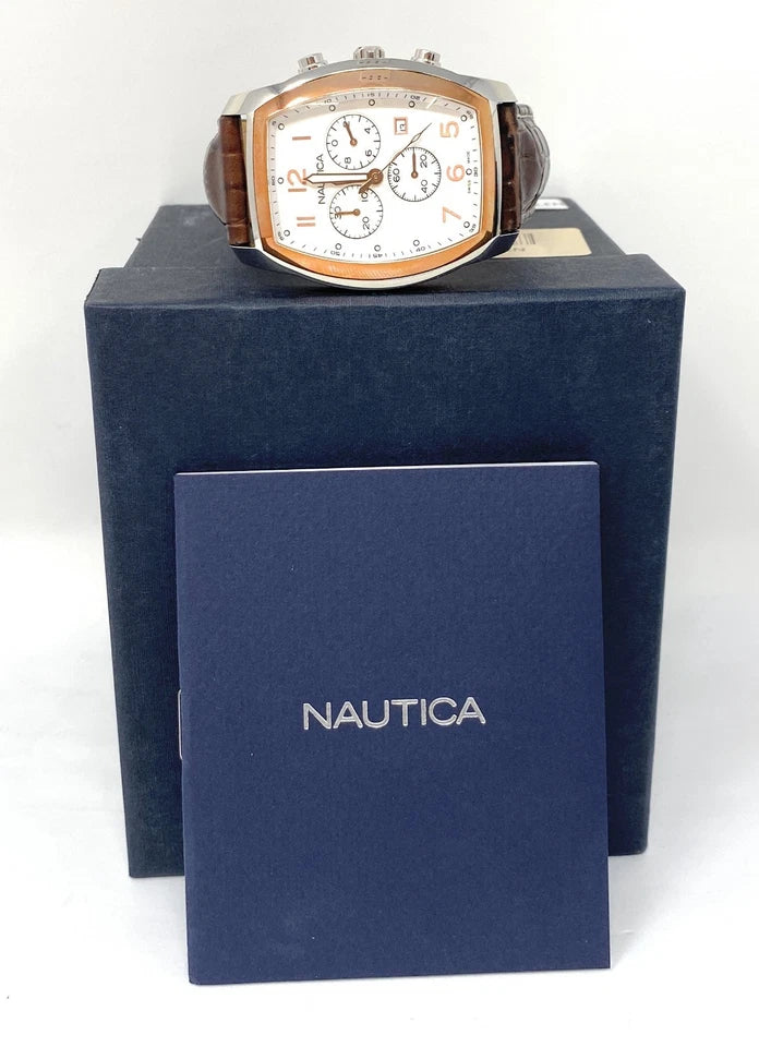 Male Nautica N37501 375 MSRP "Wristwatch"