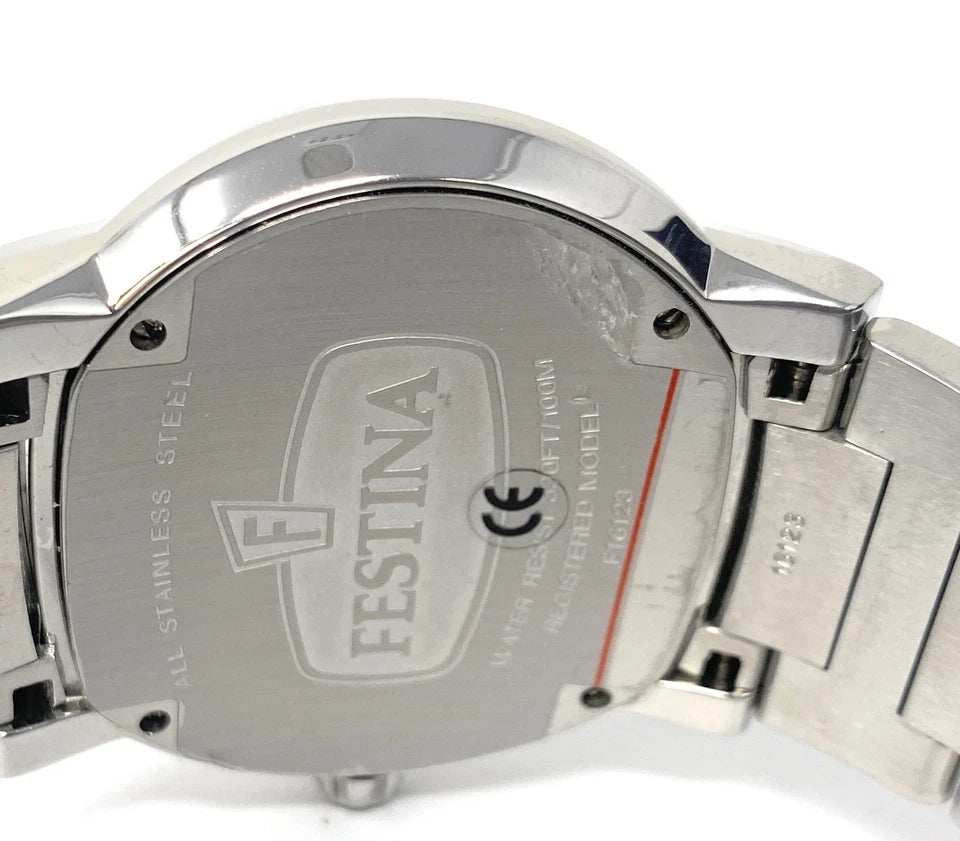 Male Festina F16123/5 275 MSRP "Wristwatch"