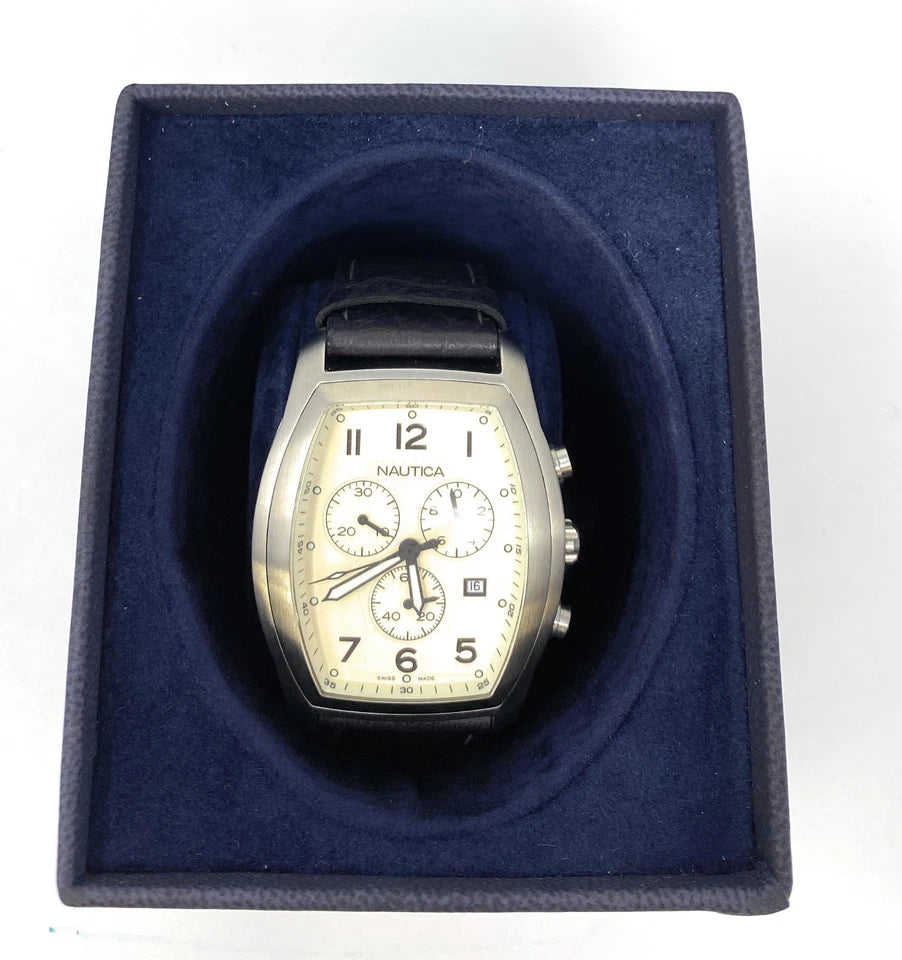 Male Nautica N35001 350 MSRP "Wristwatch"