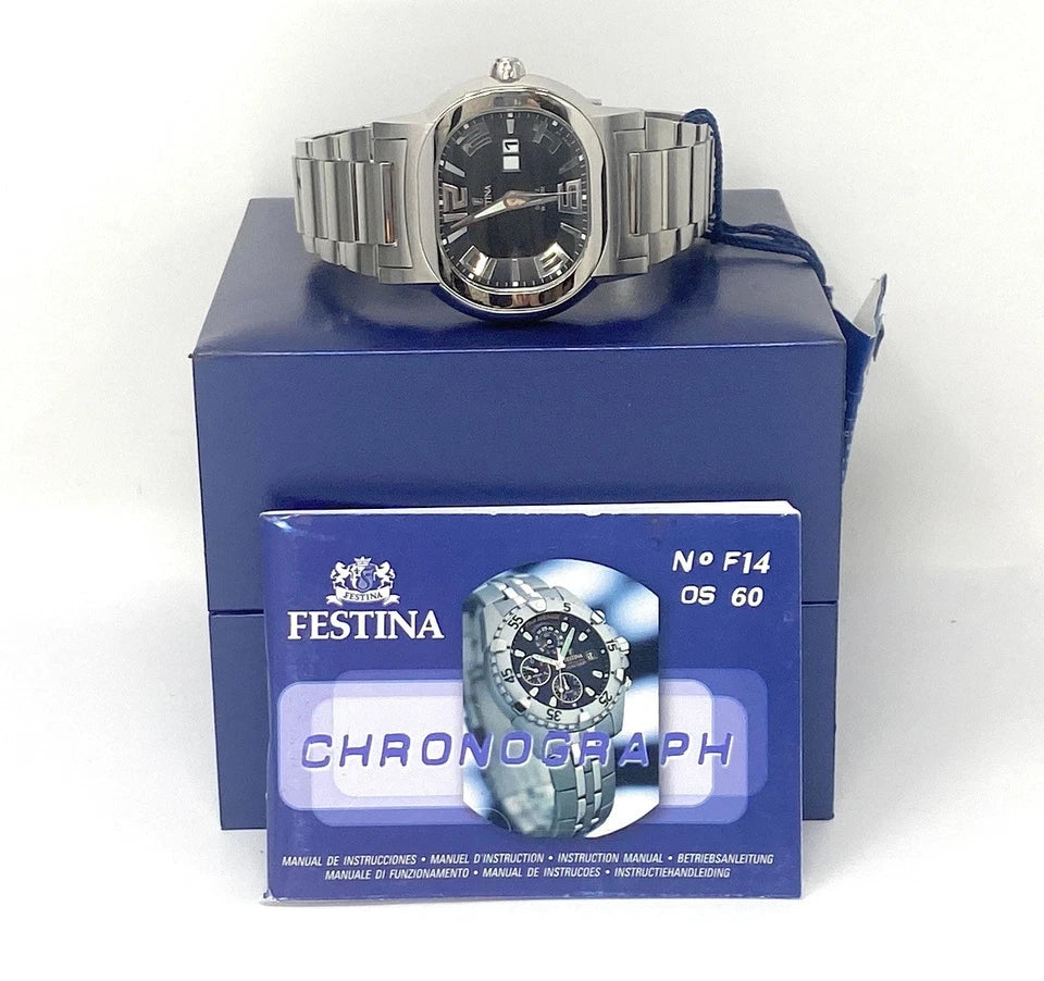 Male Festina F16123/5 275 MSRP "Wristwatch"