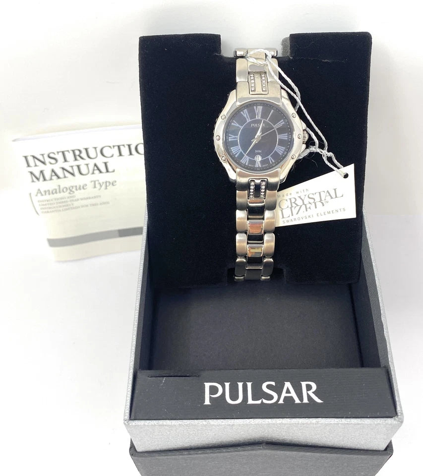 Female Pulsar PXT577 150 MSRP "Wristwatch"